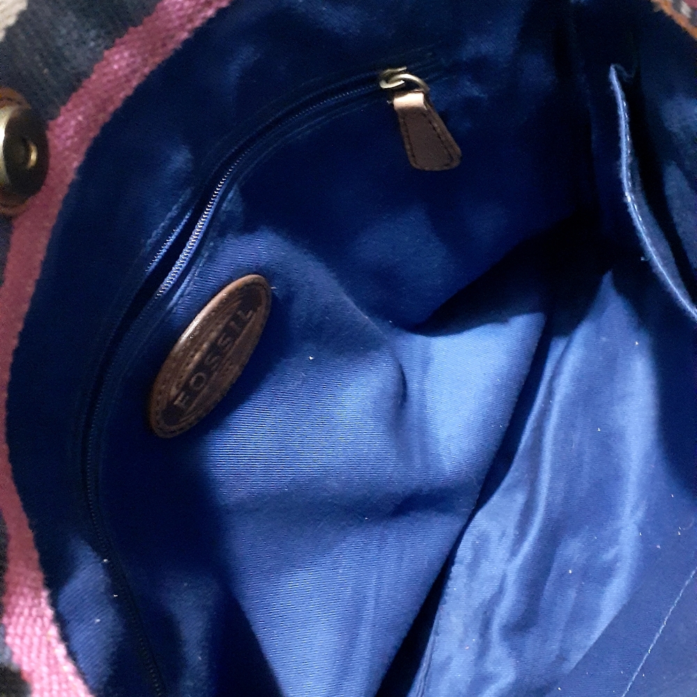 Fossil Multicolor Striped Shoulder Bag - Picture 13 of 14